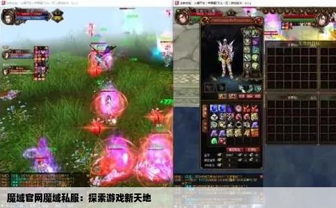 魔域官网魔域私服：探索游戏新天地